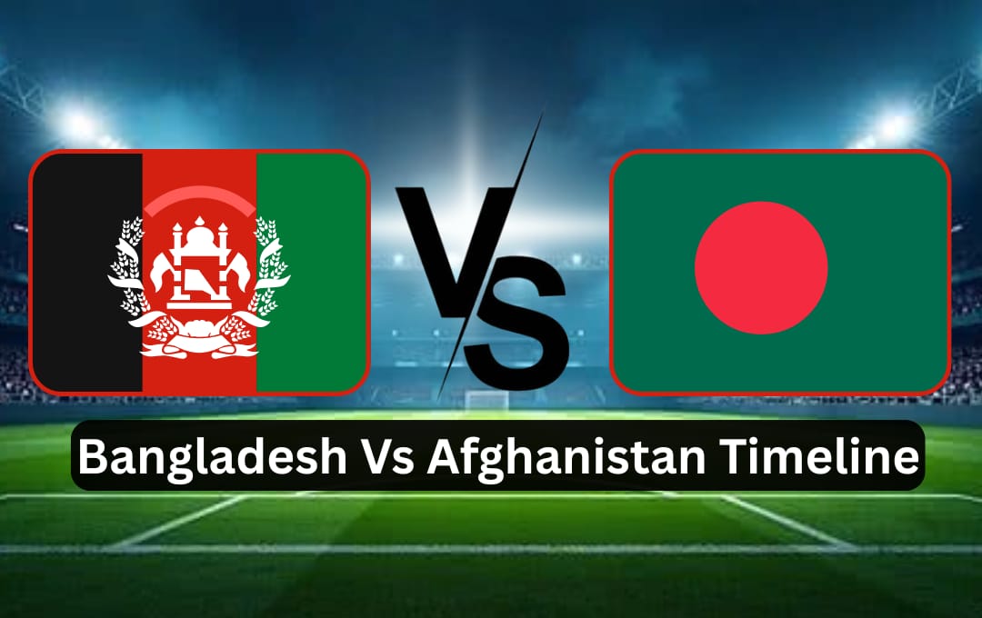 Afghanistan National Cricket team vs Bangladesh National Cricket team Timeline, players ,Head-to-Head Record & Stats