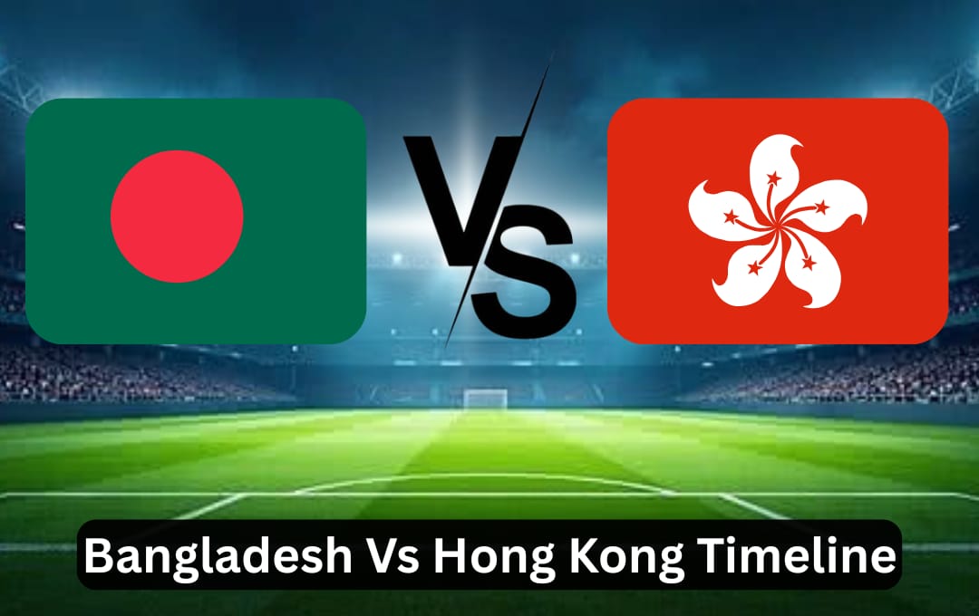 Hong Kong vs Bangladesh Timeline