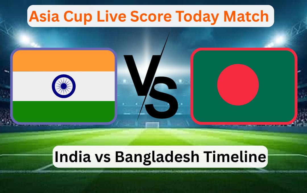 India vs Bangladesh Timeline