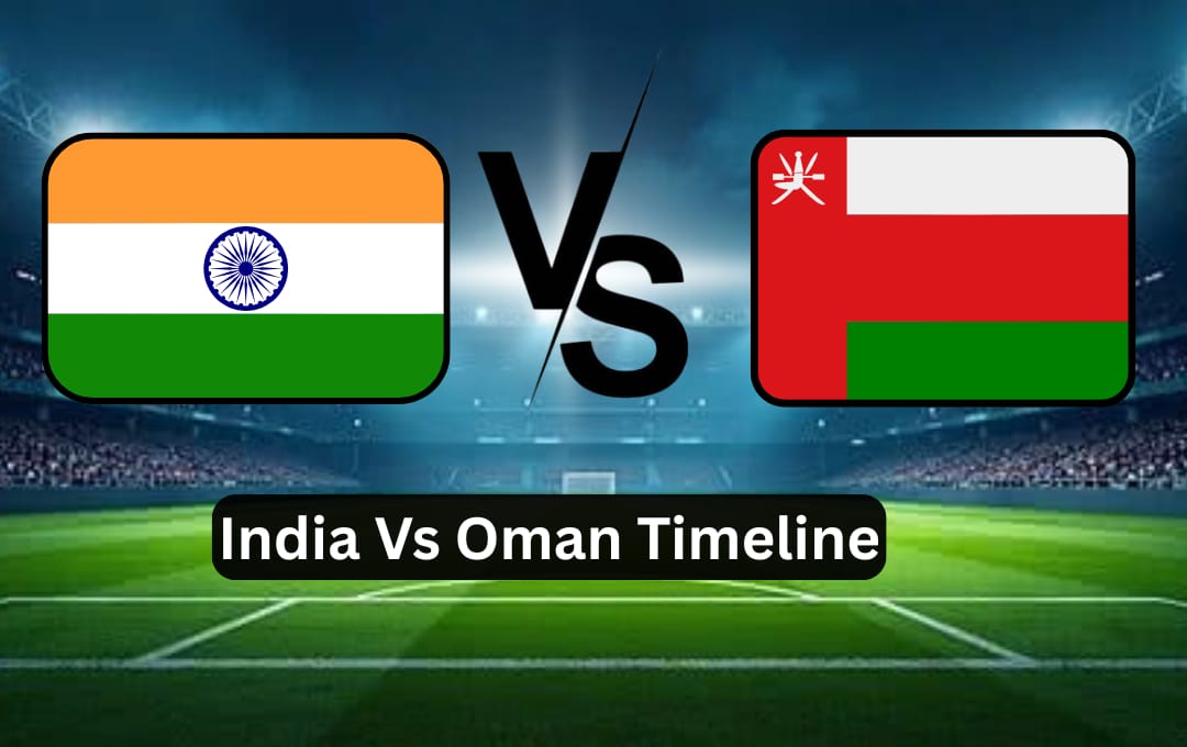 Oman vs India Timeline