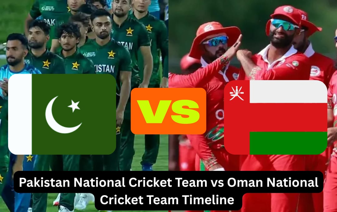 Pakistan National Cricket Team vs Oman National Cricket Team Players