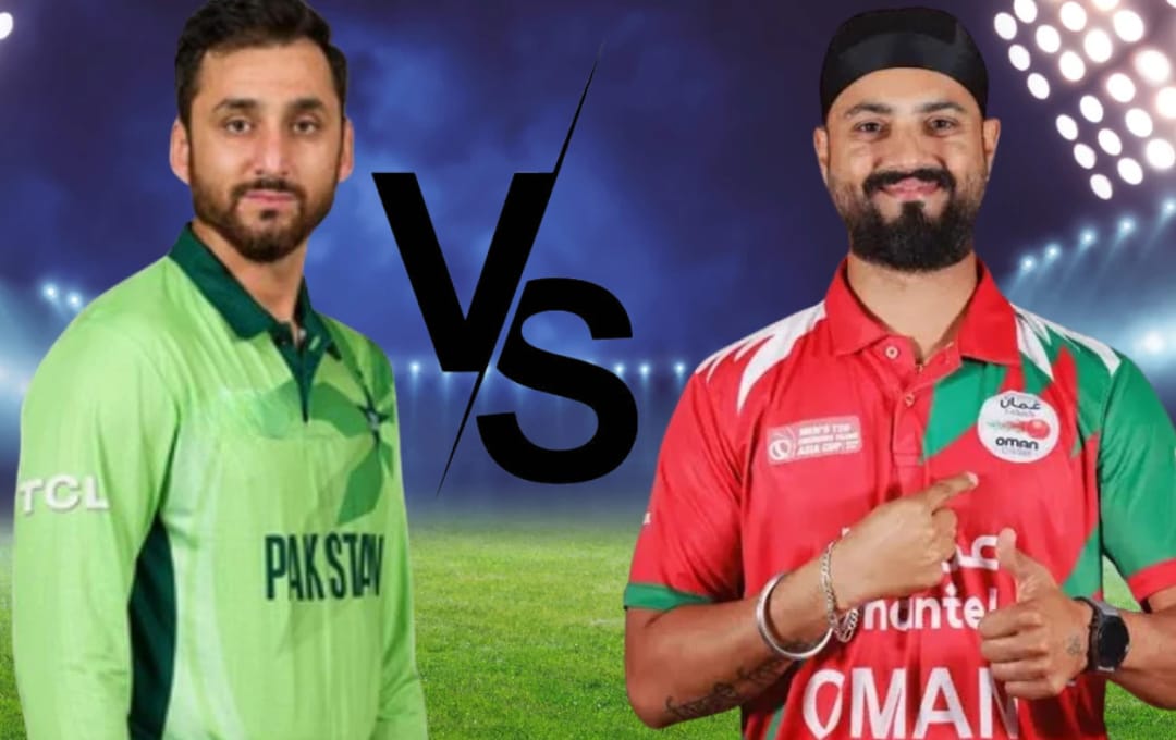 Oman vs Pakistan Timeline