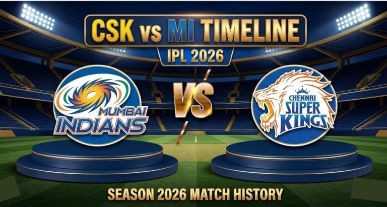 Chennai vs Mumbai Today Match