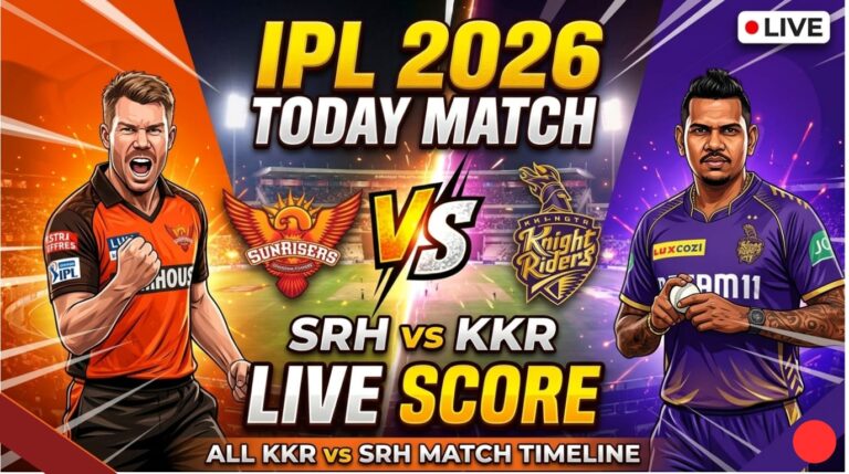 Hyderabad vs Kolkata Today Match